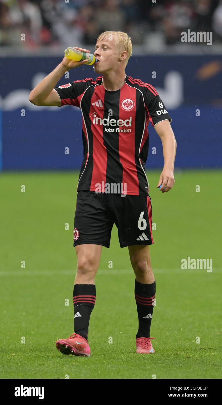 Hjlund Oscar Höjlund fotografiert beim Fußball Bundesliga Spiel Eintracht ...