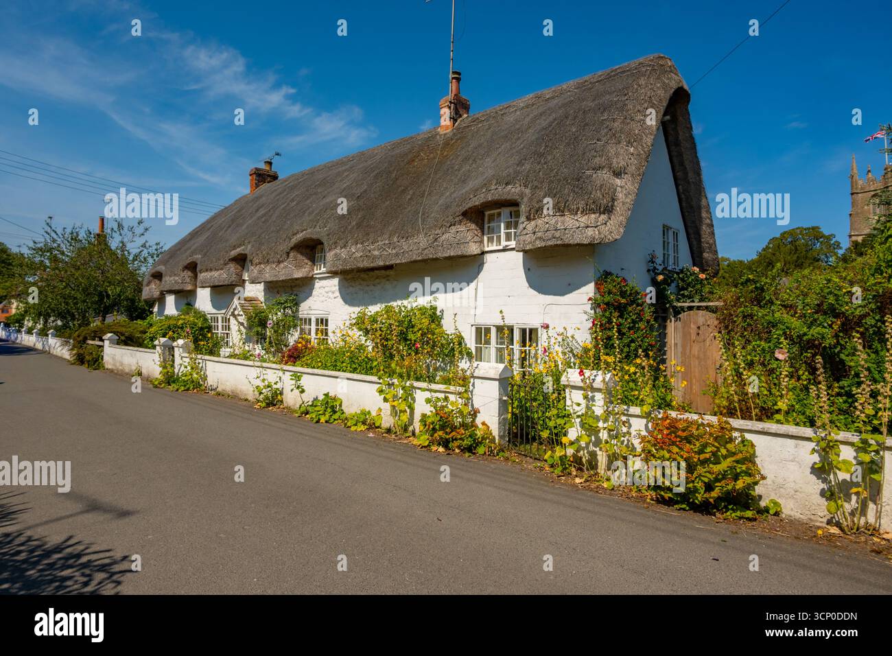 House in Avebury Wiltshire Stock Photo