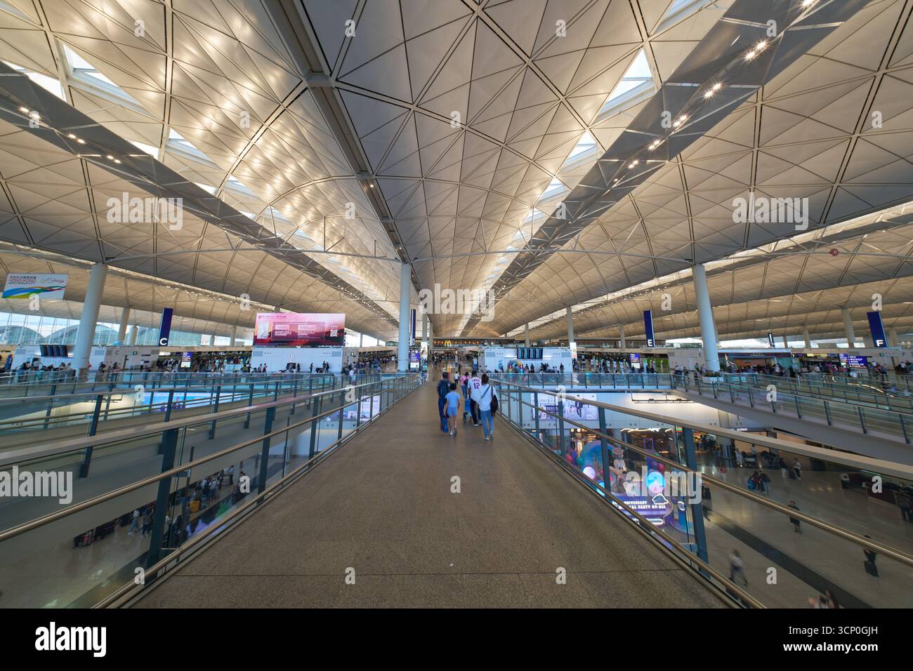 Hong Kong International Airport, September 2025. Stock Photo