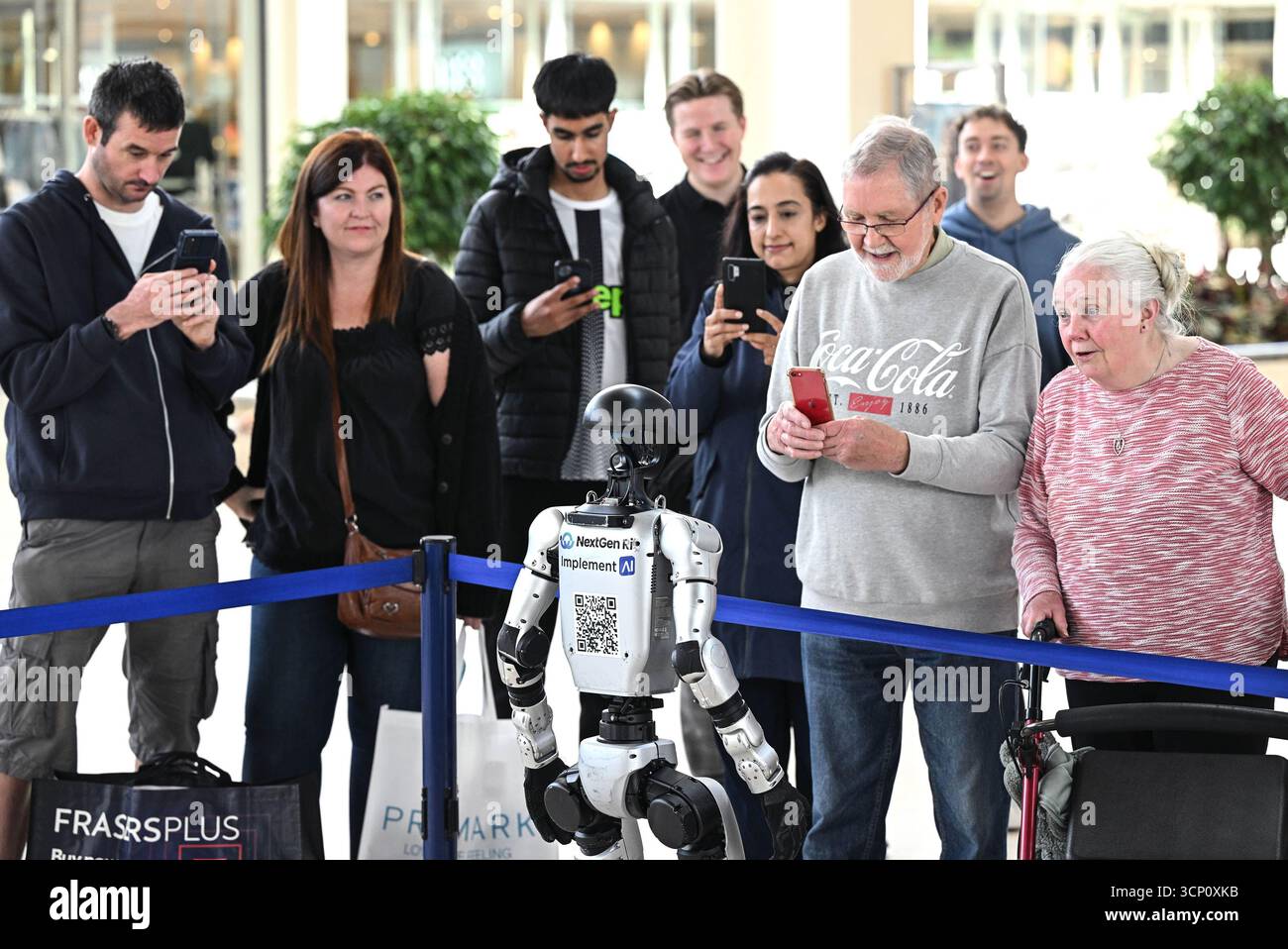 Editorial Use Only Destiny A Robot From Nextgen Ri At Centre Mk In