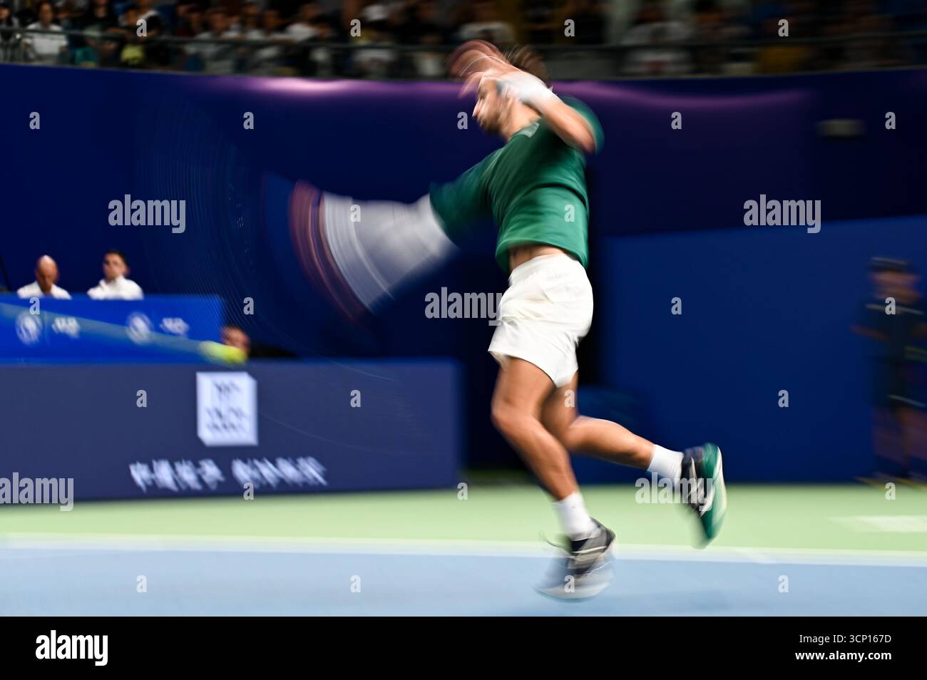 Chengdu, China PR. 23 September, 2025. Lorenzo Musetti during the Day 8 ...