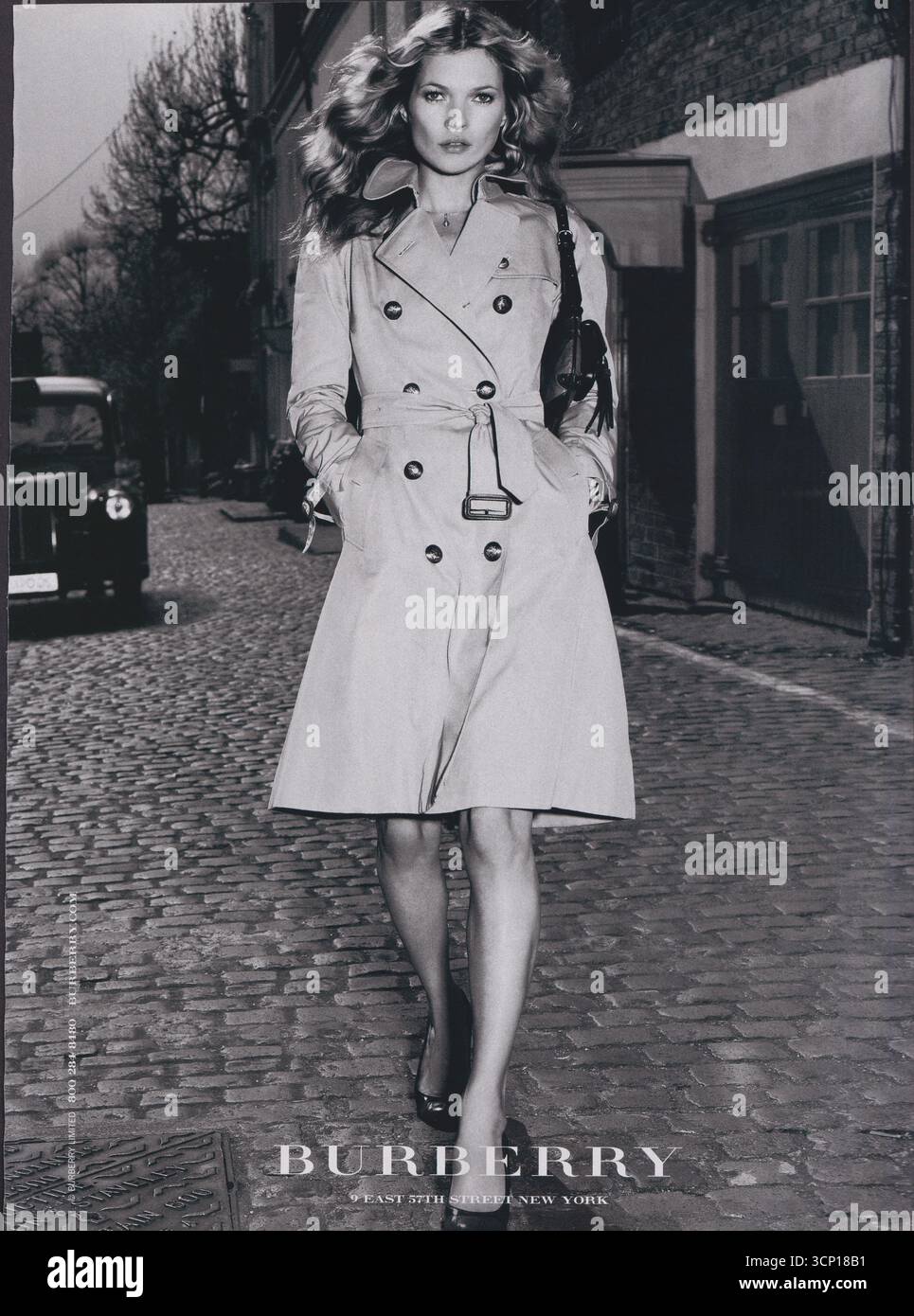 Burberry advert kate moss hi-res stock photography and images - Alamy
