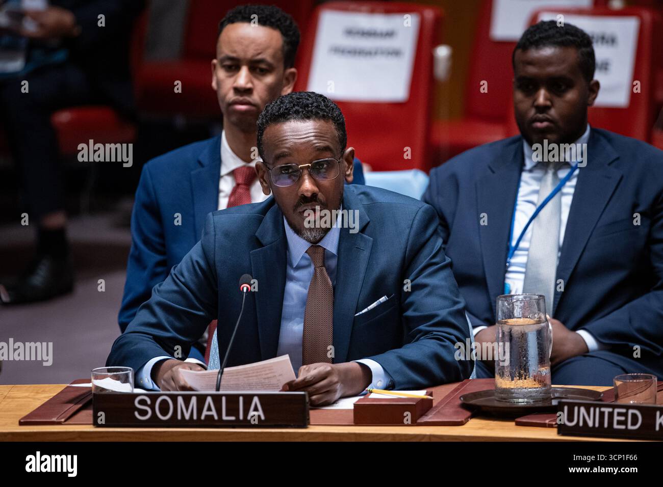 Mohamed Rabi Mohamed Rabi A. Yusuf, Deputy Ambassador of Somalia to the United ...