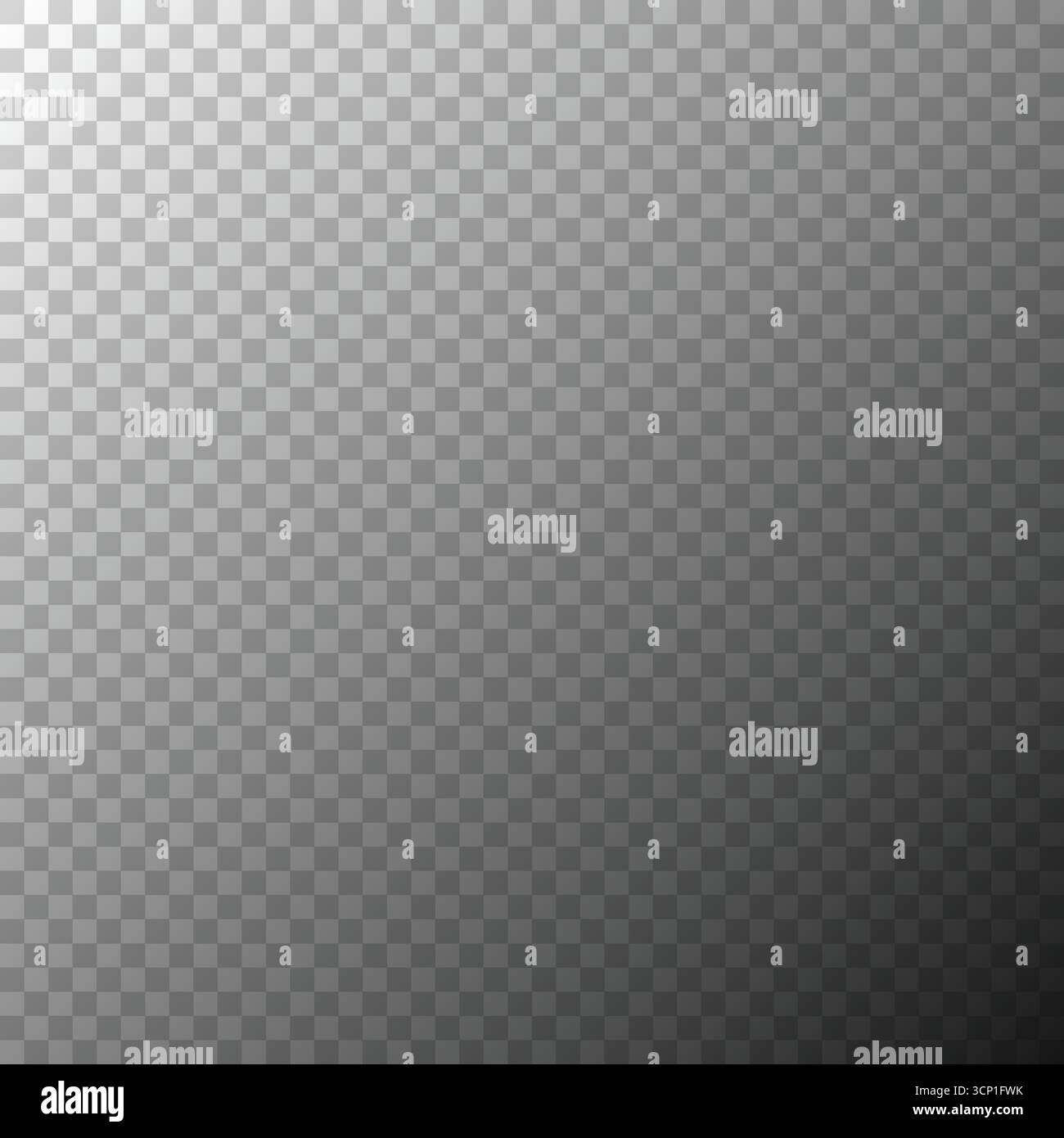 Gradient Transparent Background with Checkered Design for Creative Use. Stock Vector