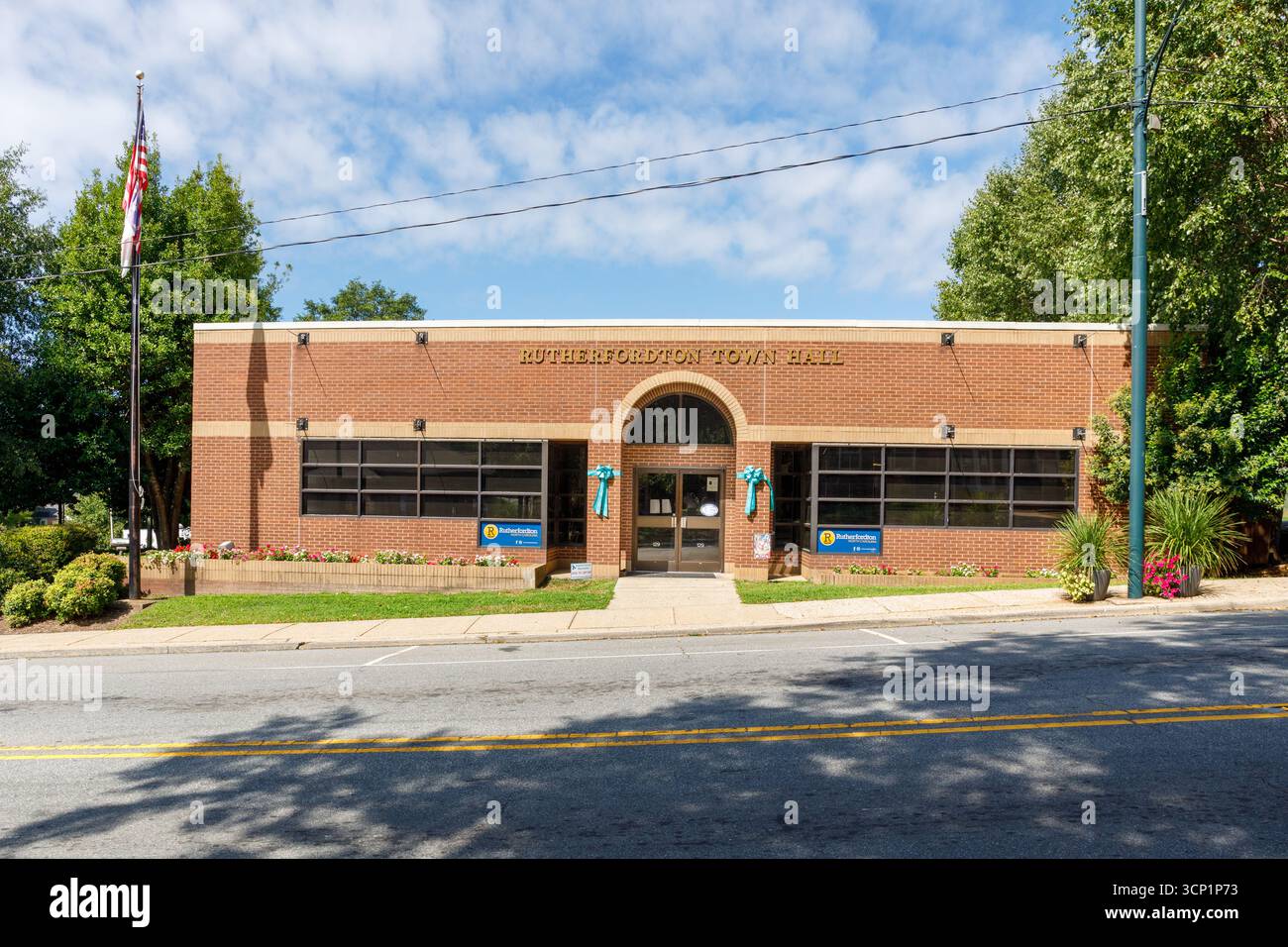 Rutherfordton Rutherfordton, North Carolina, USA-7 September 2025: Facade of ...