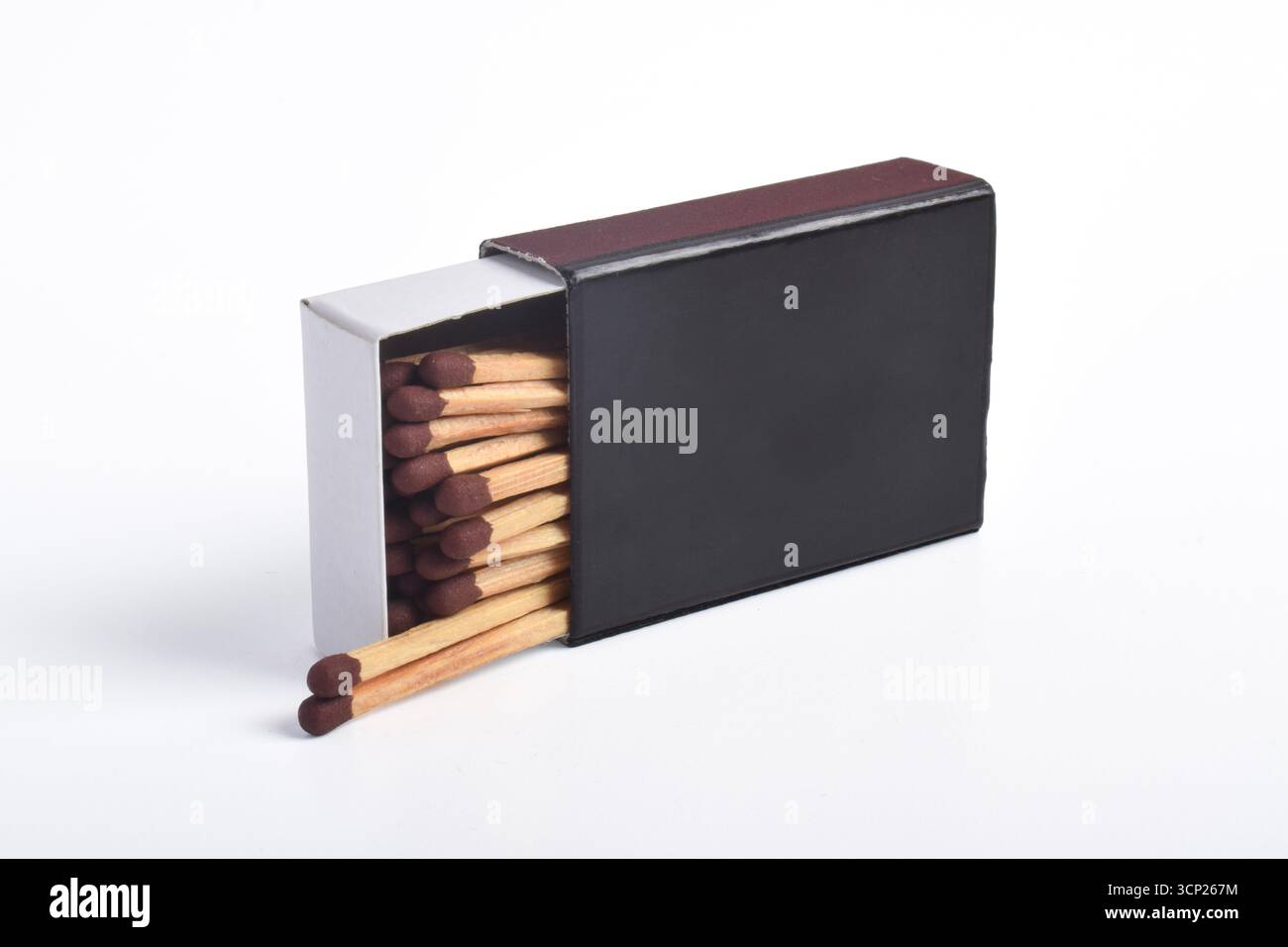 Box of matches isolated on white background Stock Photo - Alamy