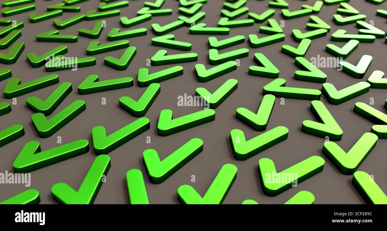 Check mark symbols in green. Check mark symbols in green. Sign for ...
