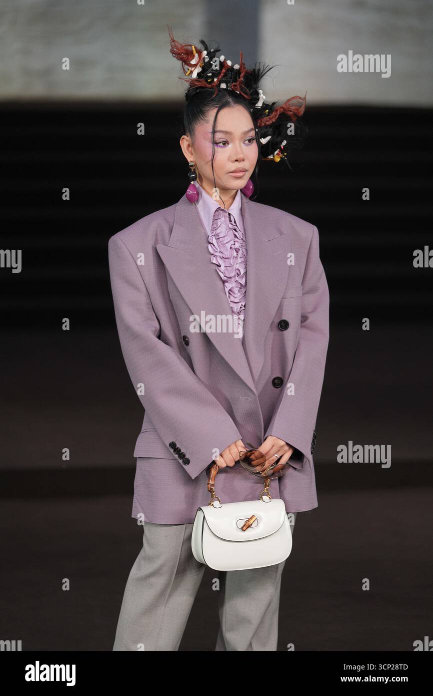 Bella Poarch 2025 Hi Res Stock Photography And Images Alamy Milan Italy 23rd Sep 2025 Womens Fashion 2026 Gucci Fashion Show Guests In The Photo Bella Poarch Credit Independent Photo Agencyalamy Live News 3CP28TD 