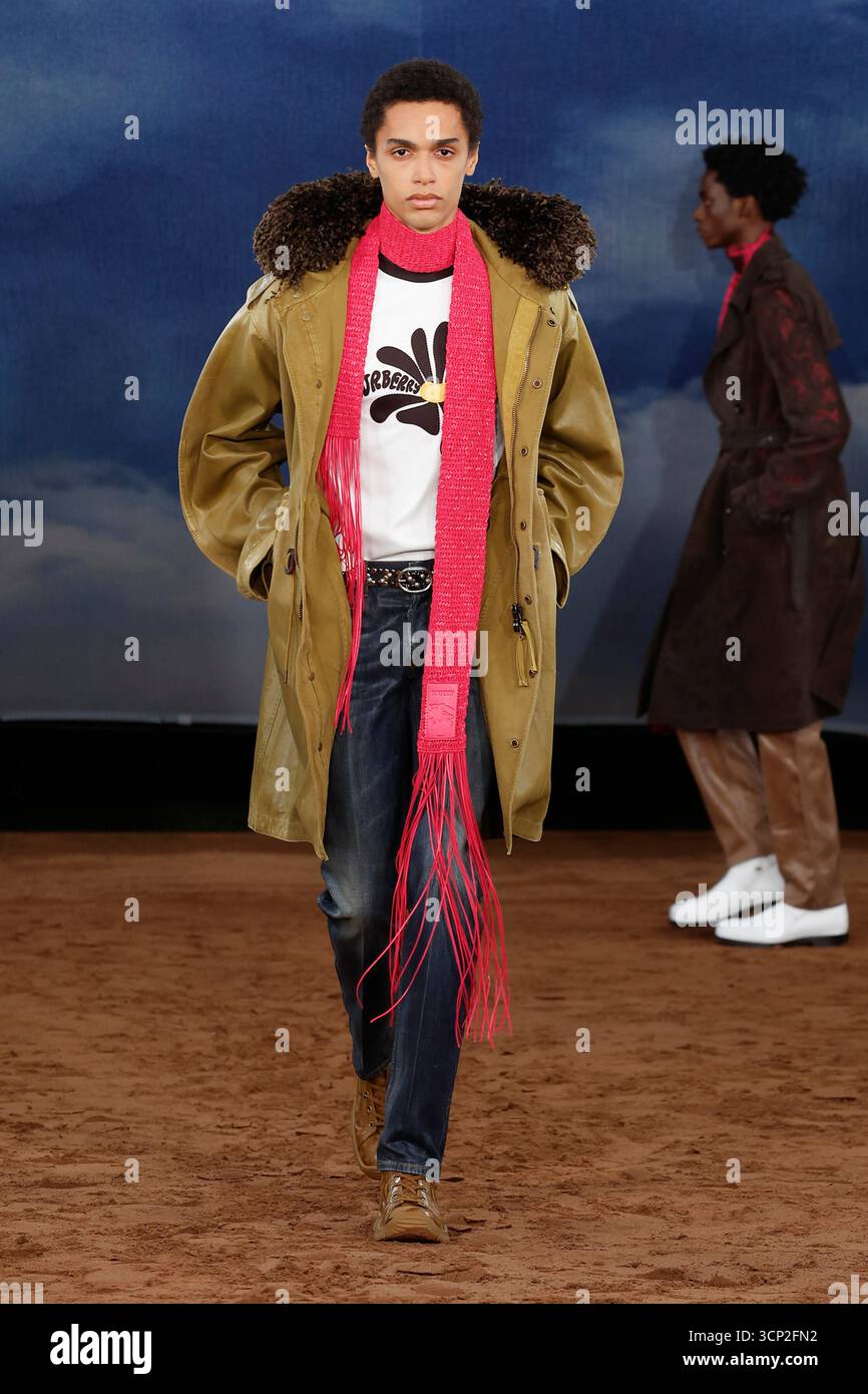 BURBERRY Spring-Summer 2026 runway during London Fashion Week on ...