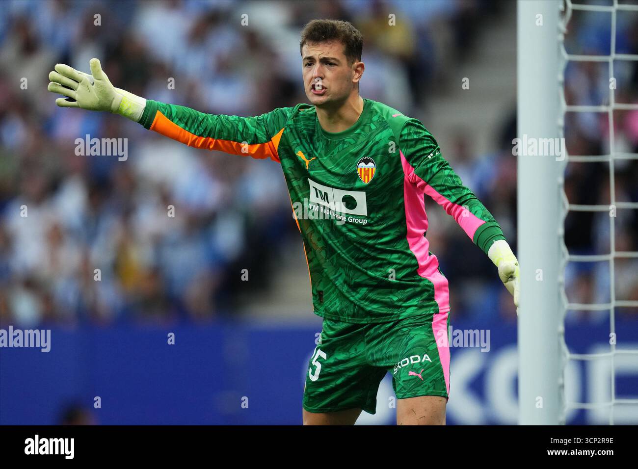 Julen Agirrezabala of Valencia CF during the La Liga EA Sports match ...