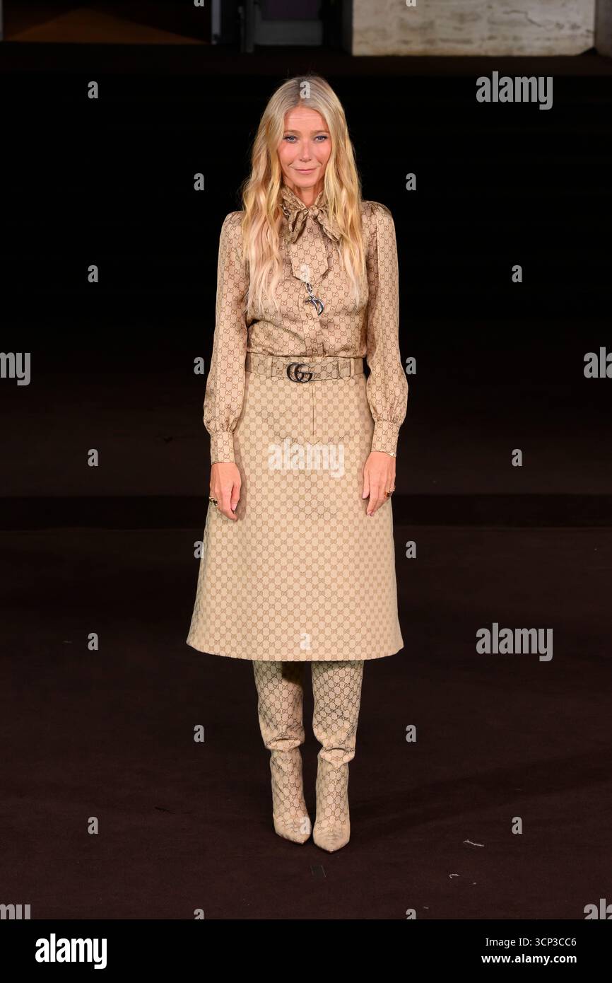 Gwyneth Paltrow Milan Fashion Week Women S S 2026 Gucci Event Gwyneth Fashion Week Women Ss 2026gucci Event Arrivals Part 2piazza Affari 6 Milan Italy23rd September 133814 002not Exclusive 3CP3CC6 