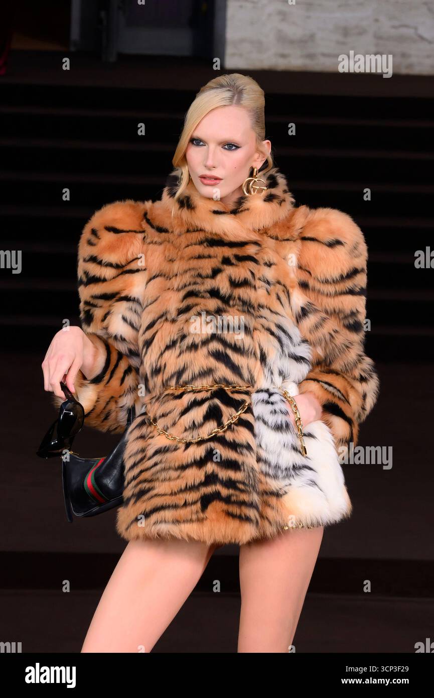 Alex Consani Milan Fashion Week - Women S/S 2026 Gucci Event - Arrivals ...