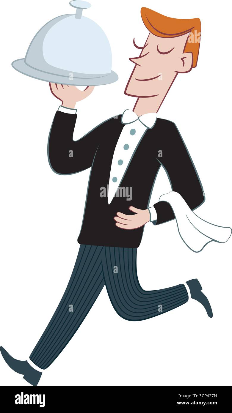 Vintage waiter uniform hi-res stock photography and images - Alamy