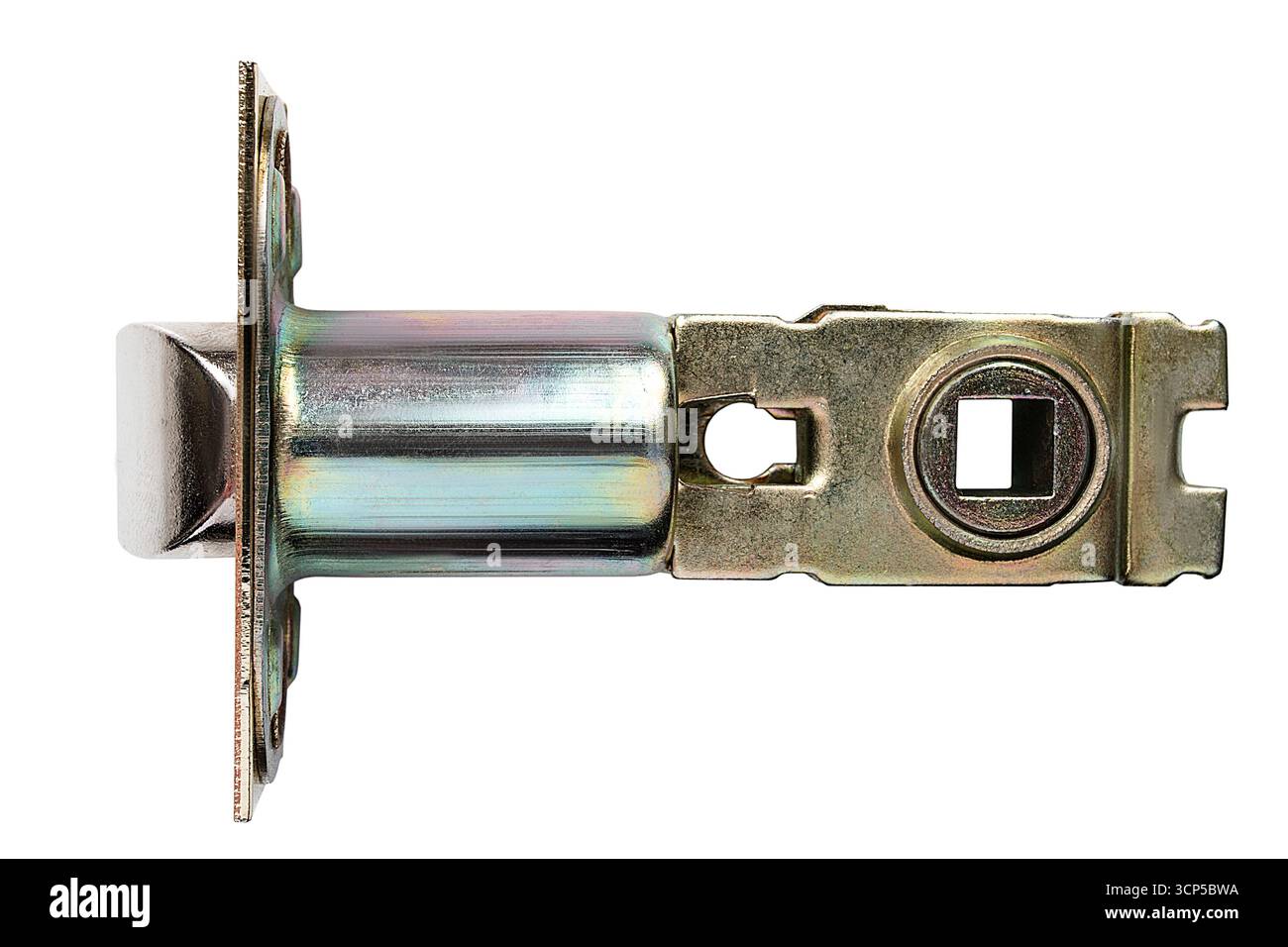 Door lock mechanism construction Cut Out Stock Images & Pictures - Alamy