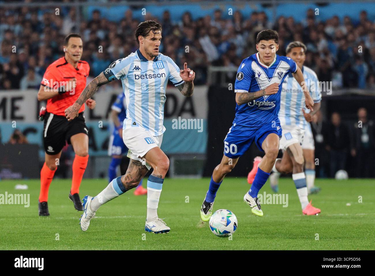 Zucullini Racing BUENOS AIRES, ARGENTINA - SEPTEMBER 23: Bruno Zuculini of Racing Club ...