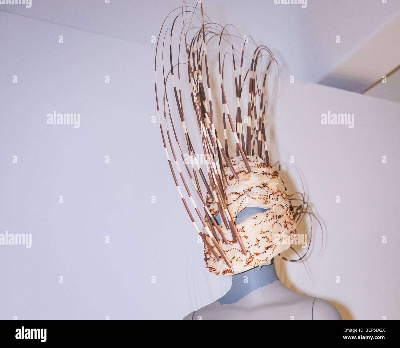 London, UK, 24th Sep 2025. A hat dressing by the late designer ...