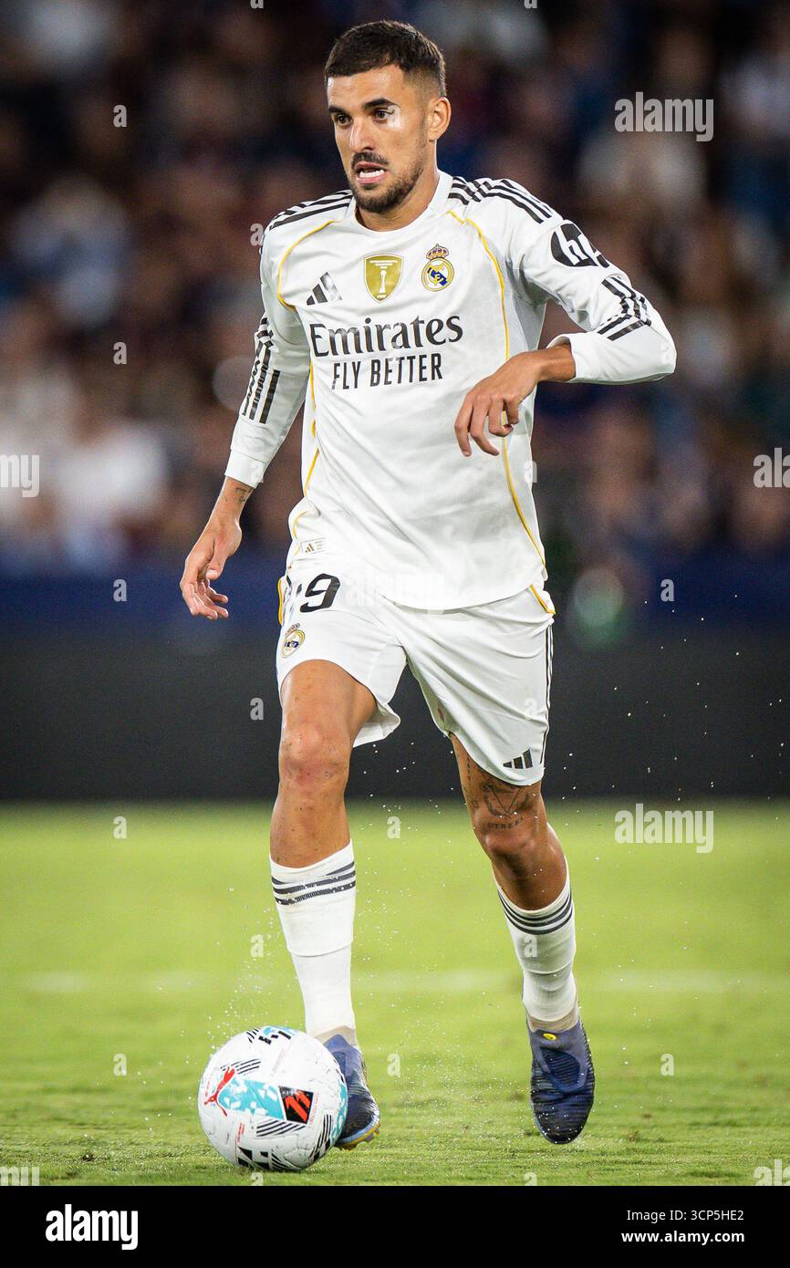 Dani CEBALLOS of Real Madrid during the Spanish championship La Liga ...