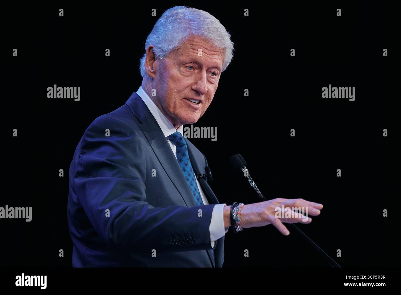 Former U.S. President Bill Clinton speaks during the Clinton Global ...
