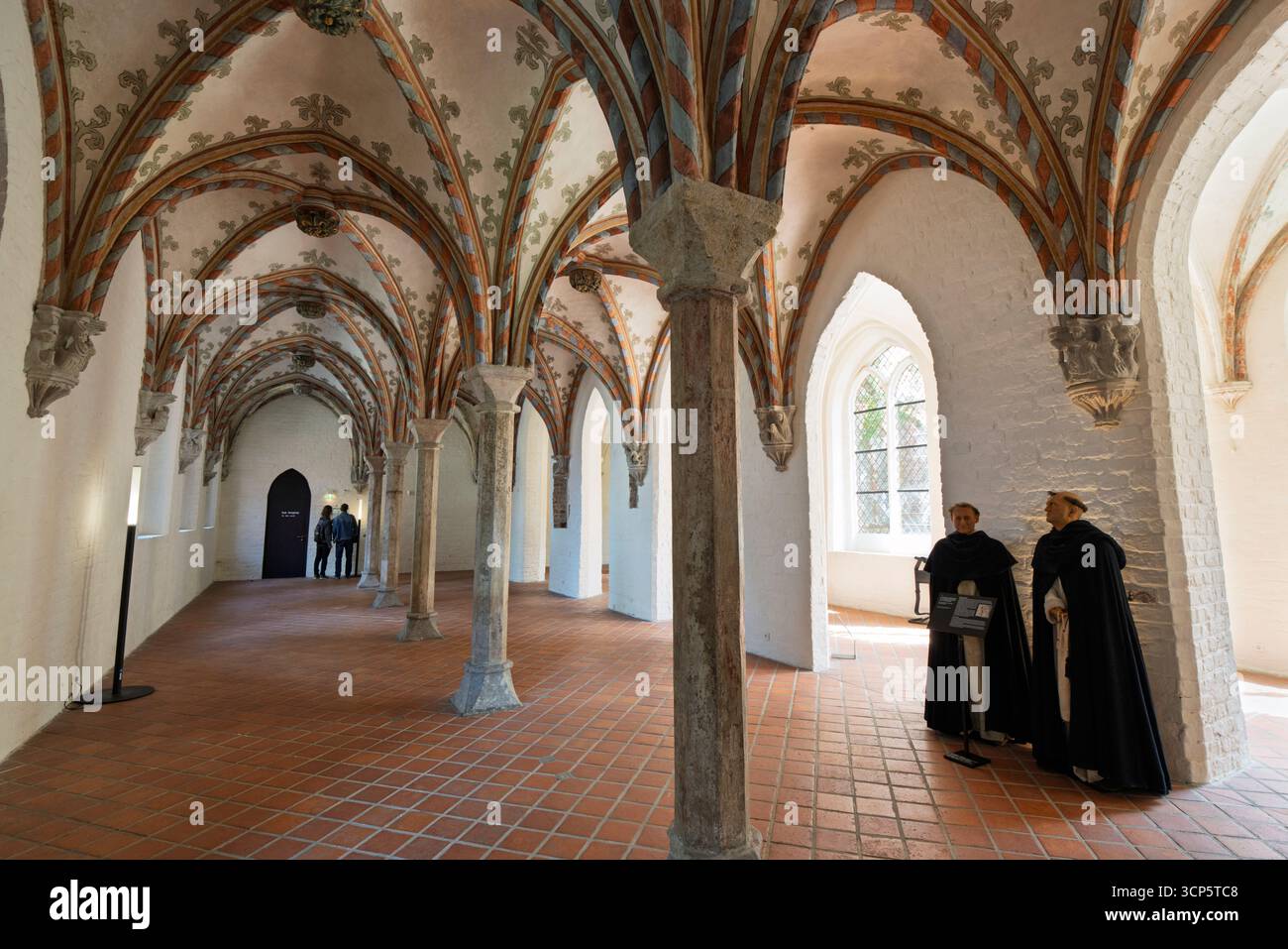 Chapter house of the castle friary, Lubeck, Schleswig-Holstein, Germany, Europe Stock Photo