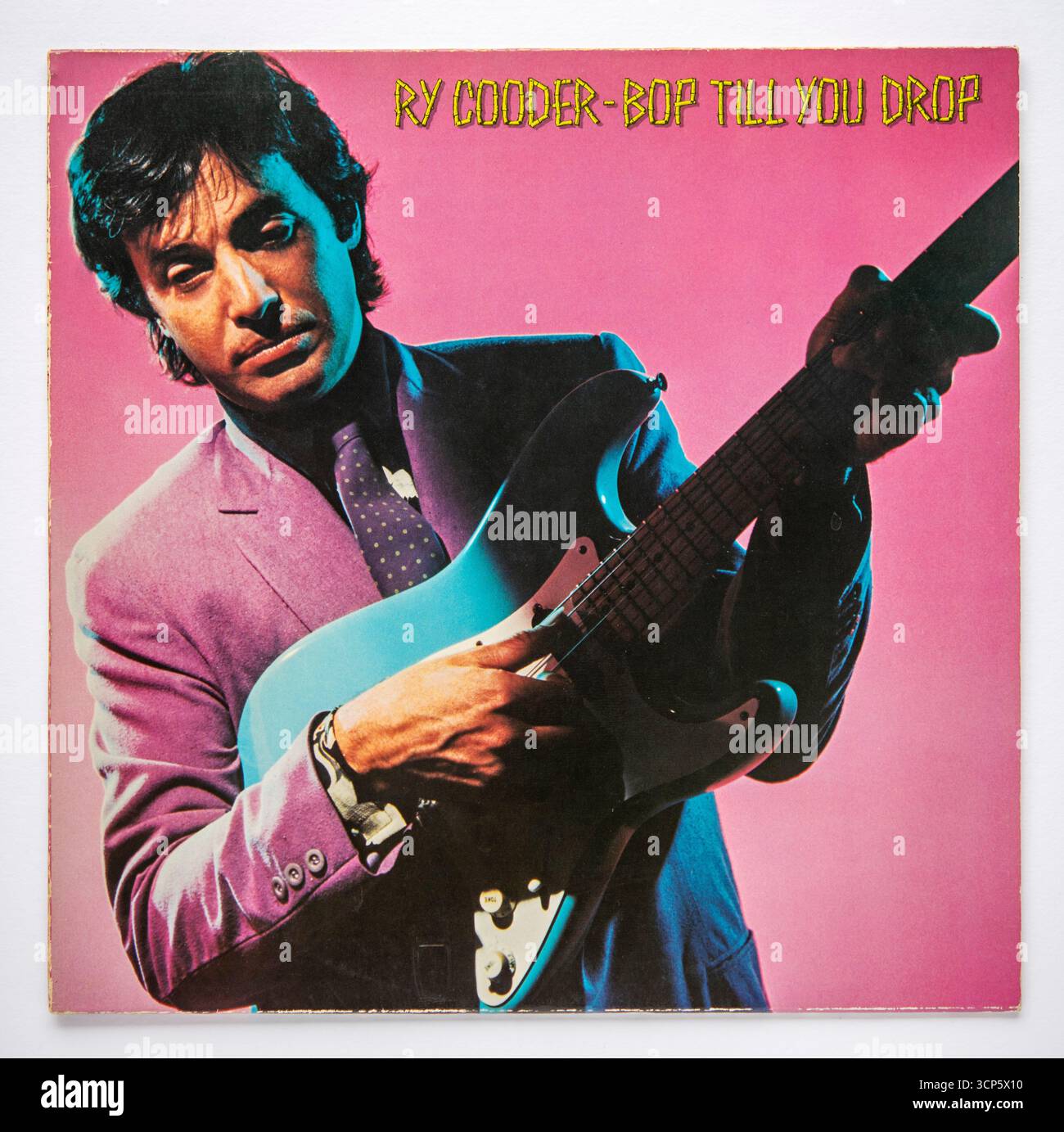 LP cover of Bop Till You Drop, the eighth studio album by Ry Cooder ...