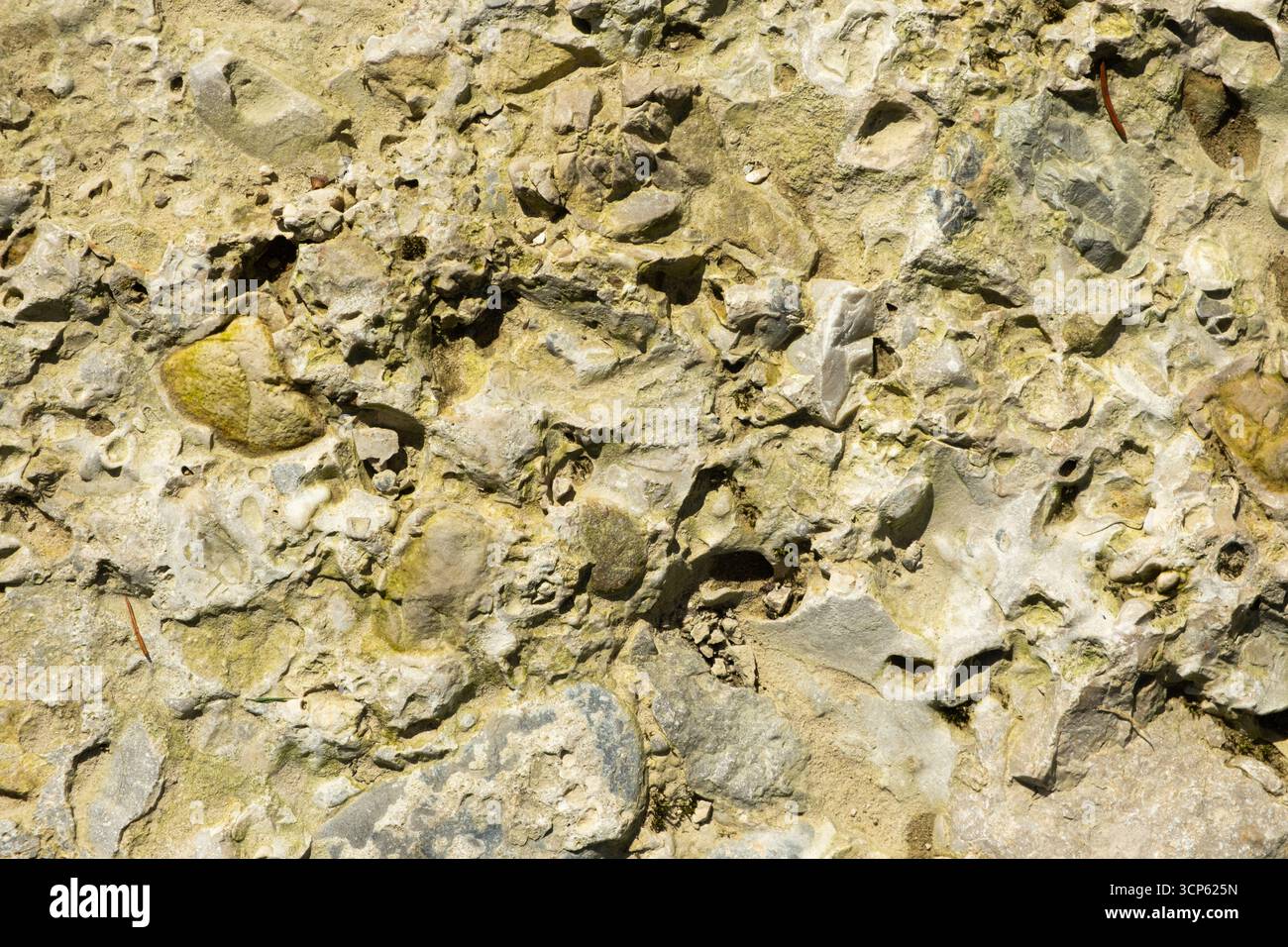 Weathered Stone Wall Texture Showing Cracks and Natural Patterns Stock ...