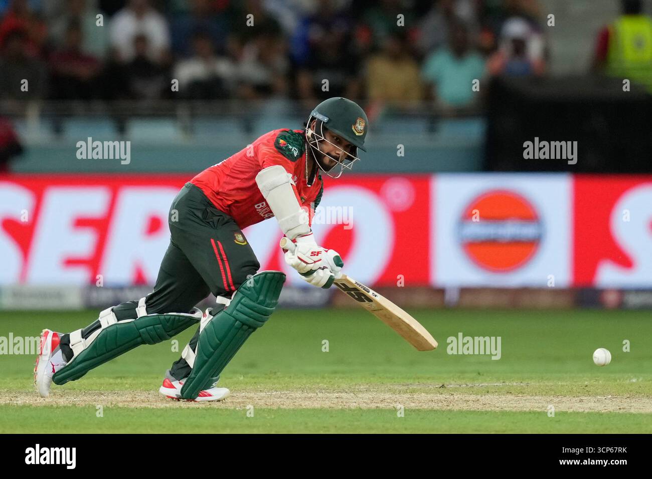 Bangladesh's Parvez Hossain Emon plays a shot during the Asia Cup ...