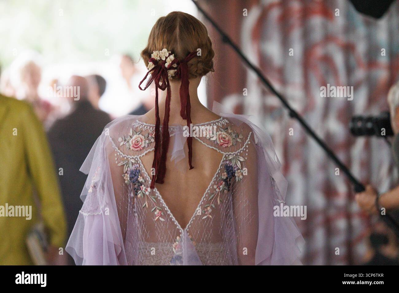 A model walks the runway at the Antonio Marras fashion show during the ...