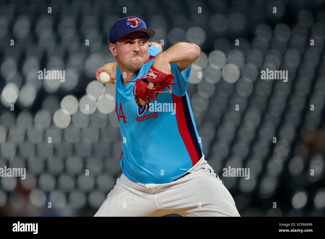 Jacksonville Jumbo Shrimp pitcher William Kempner (34) during an MiLB ...