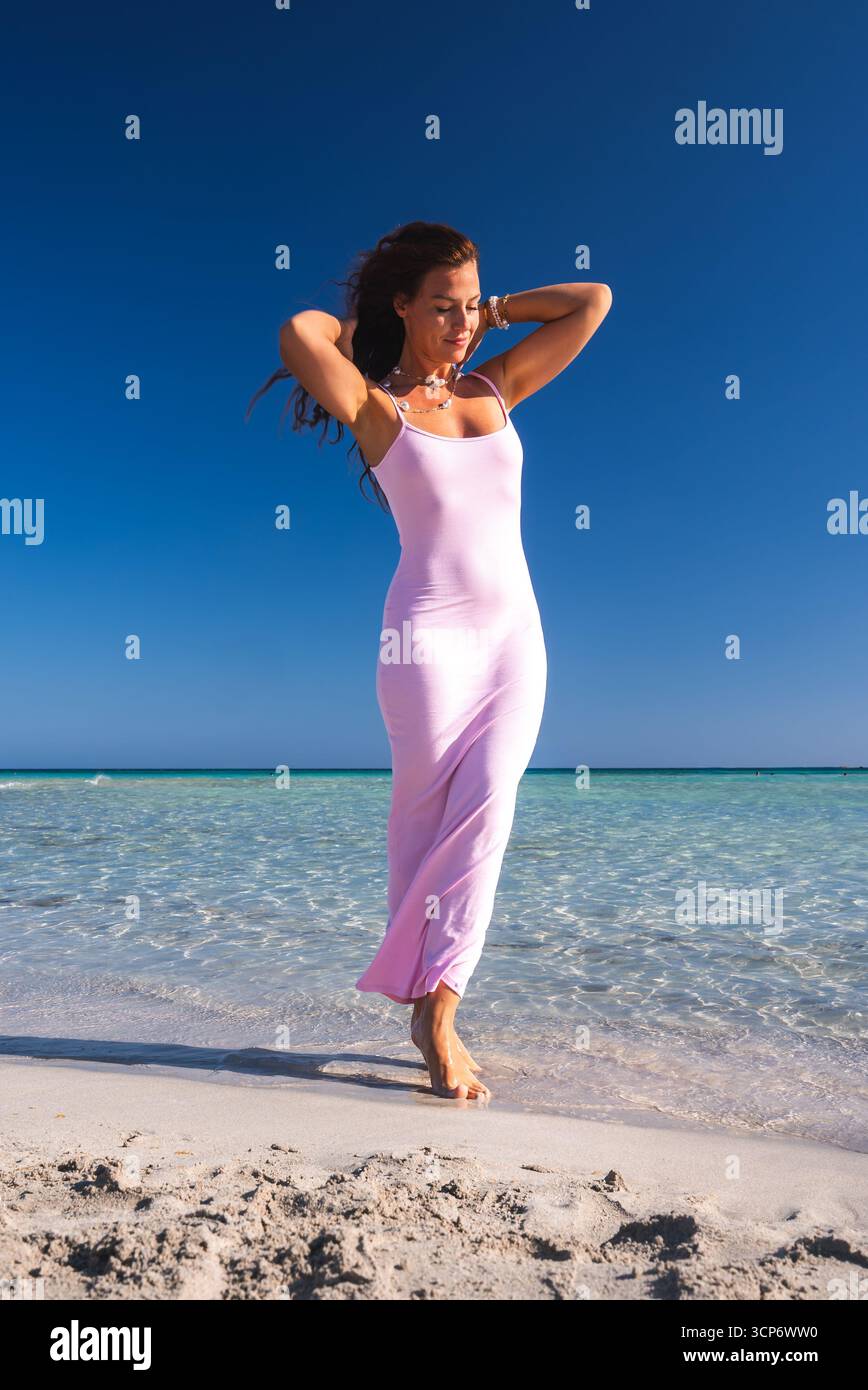 Marine blue dress hi-res stock photography and images - Alamy
