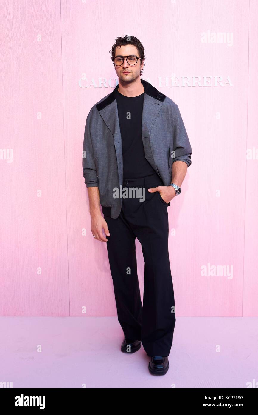 Agustín Della Corte attends Carolina Herrera's Spring-Summer 2026 ...
