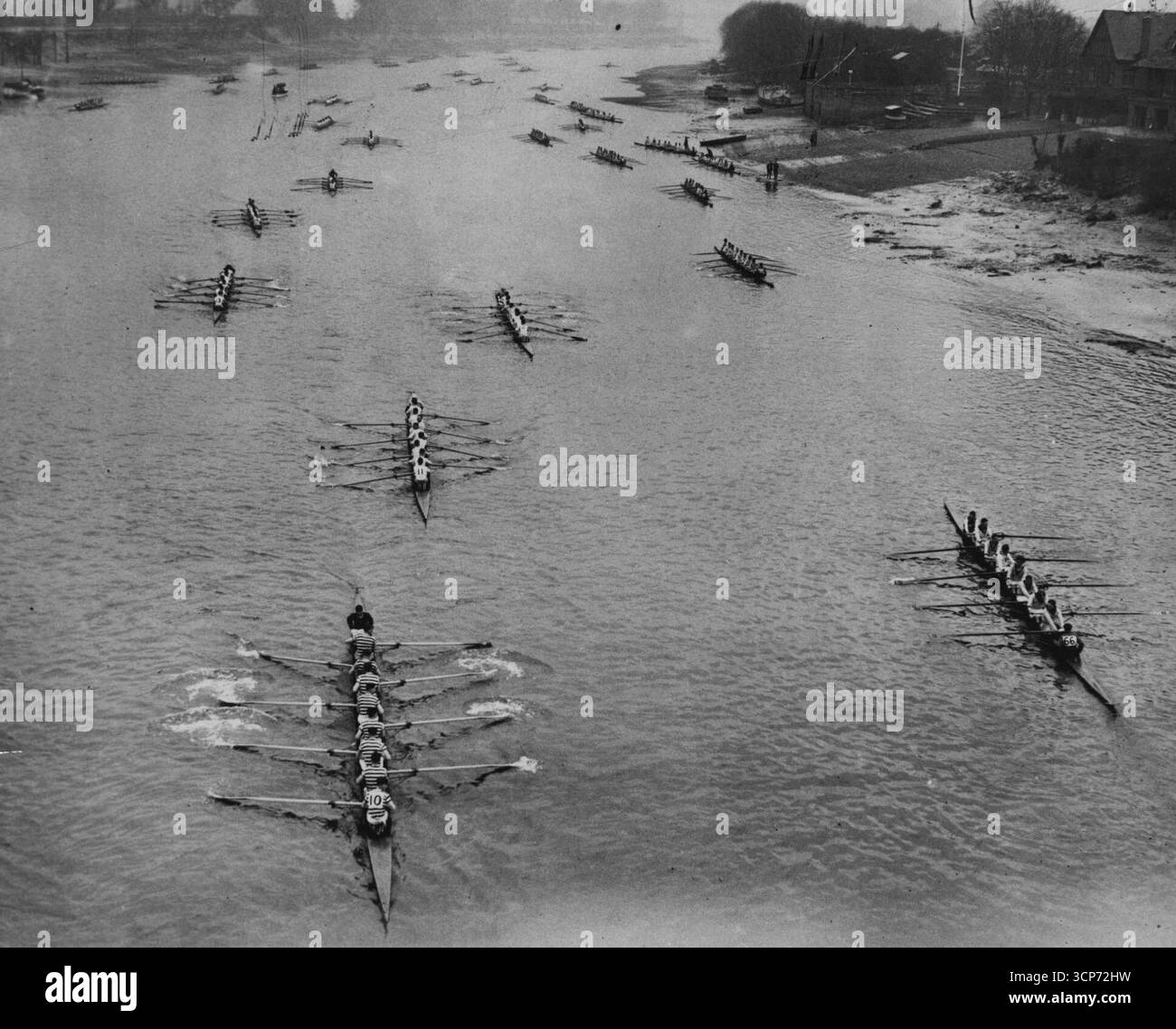 Sport rowing overseas head of the river england hi-res stock ...