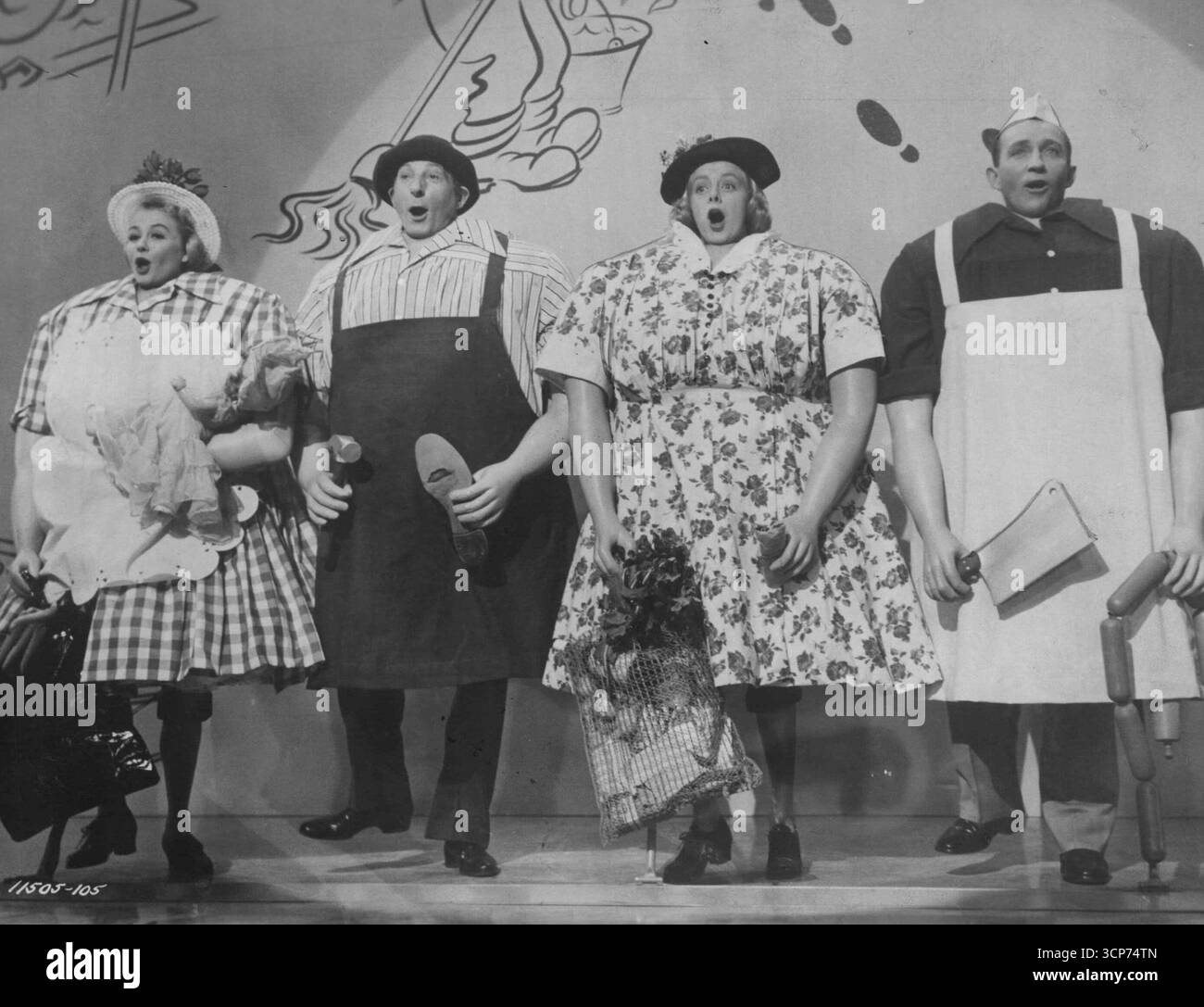"White Christmas".The four Principals of White Christmas Bing Crosby ...