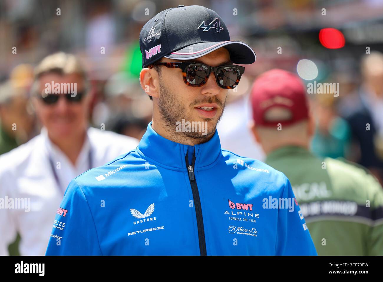 Gasly Driver Pierre gasly formula 1 monaco pit hi-res stock photography and images ...