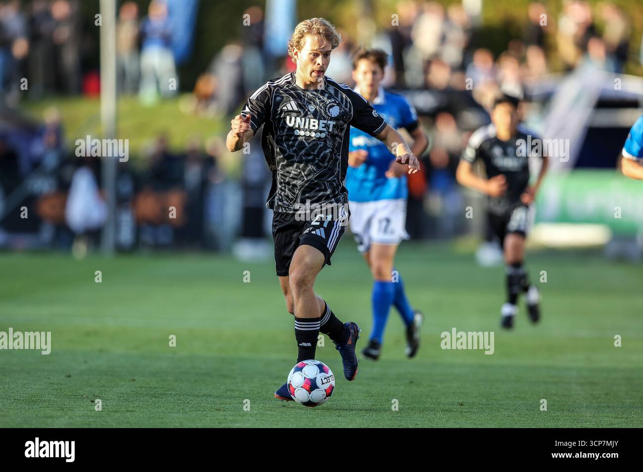 Lyngby, Denmark. 24th, September 2025. Mads Emil Madsen (21) of FC ...