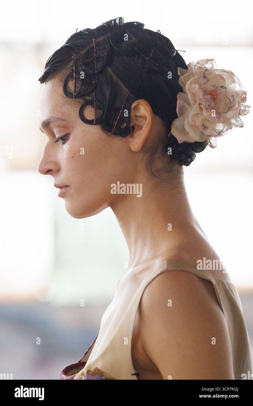 A model walks the runway at the Antonio Marras fashion show during the ...