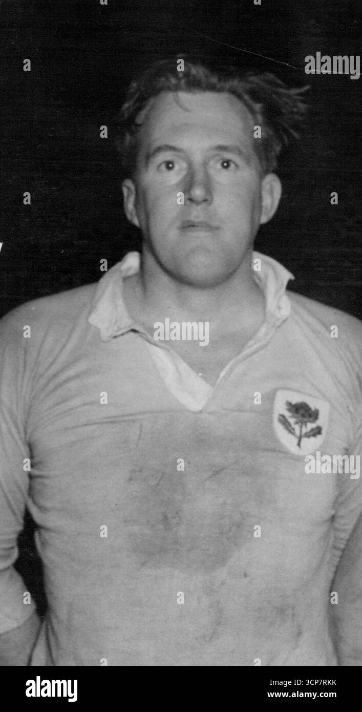 R. Cornforth, R. U. Footballer. May 25, 1950 Stock Photo - Alamy