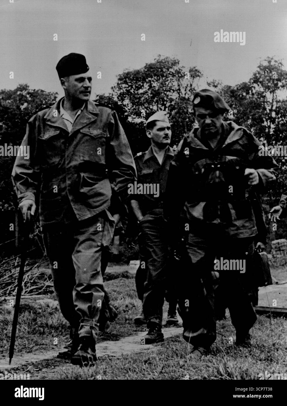 Personalities Of French Indo-China: Gen. Cogny (left) and Gen. Gilles ...