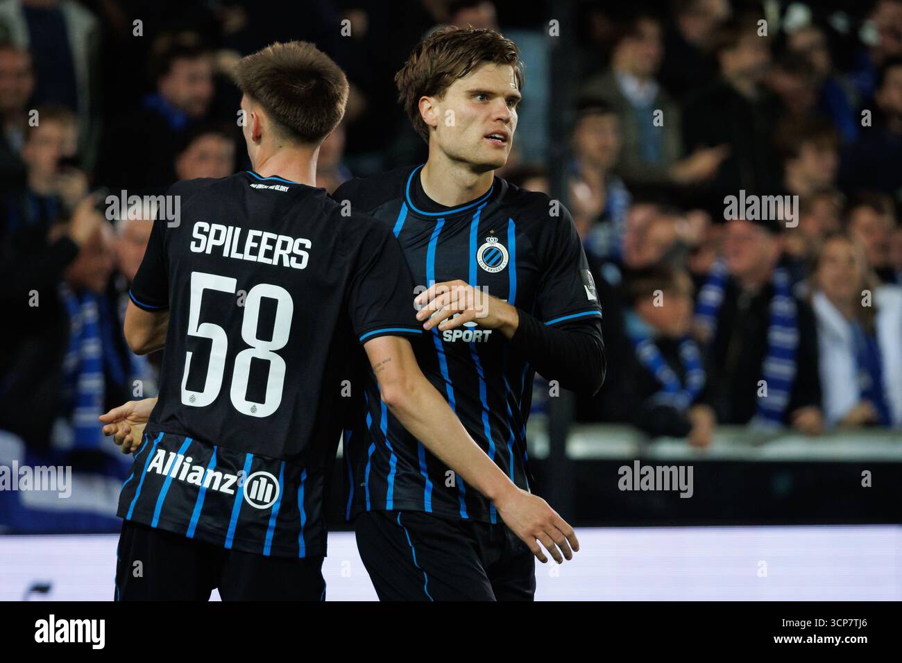 Maillot Match Porté Bjorn Meijer Club Bruges Vs Cercle - Signé - Macron