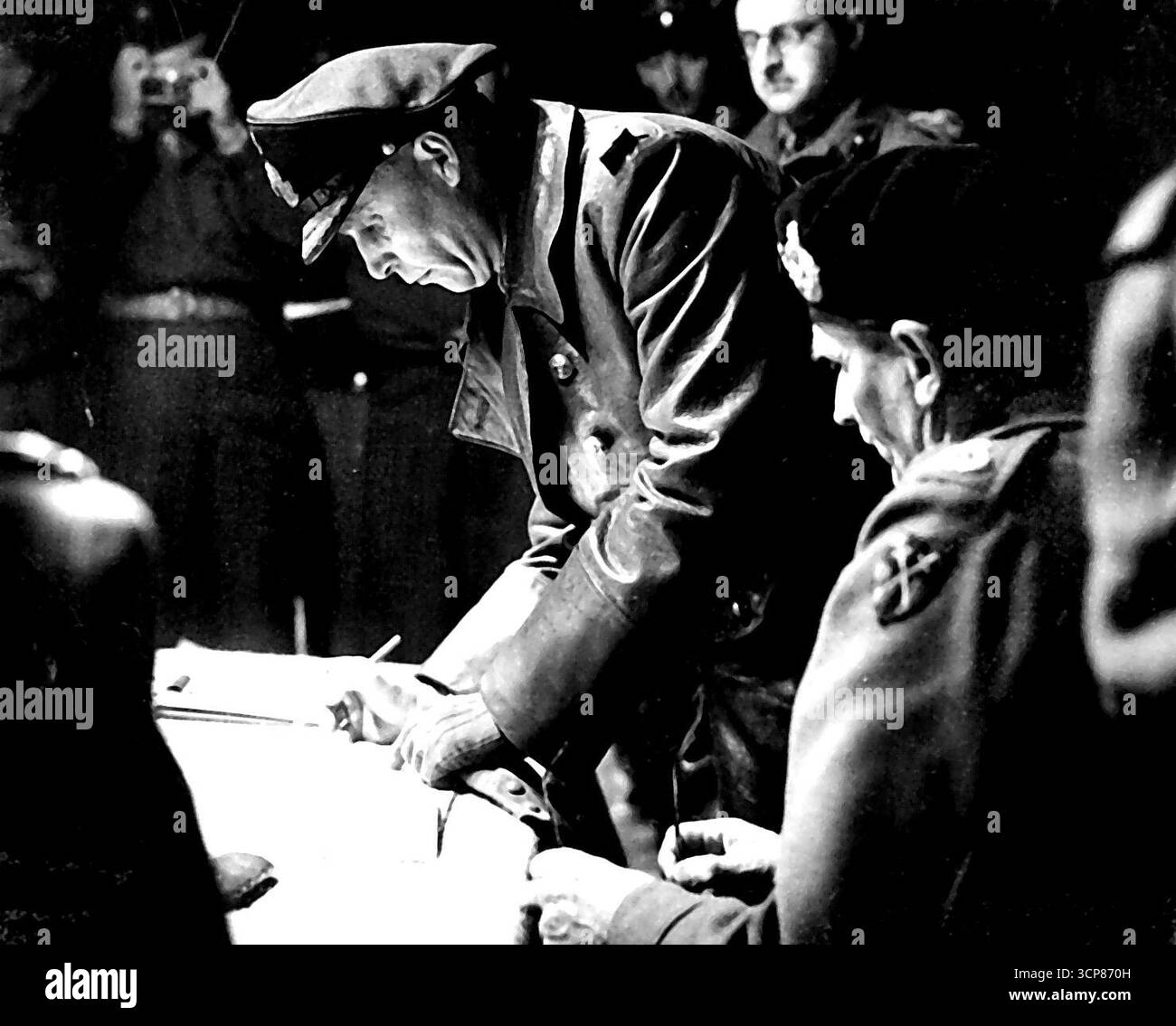 Germans Surrender To Montgomery - General Admiral Von Friedeburg ...