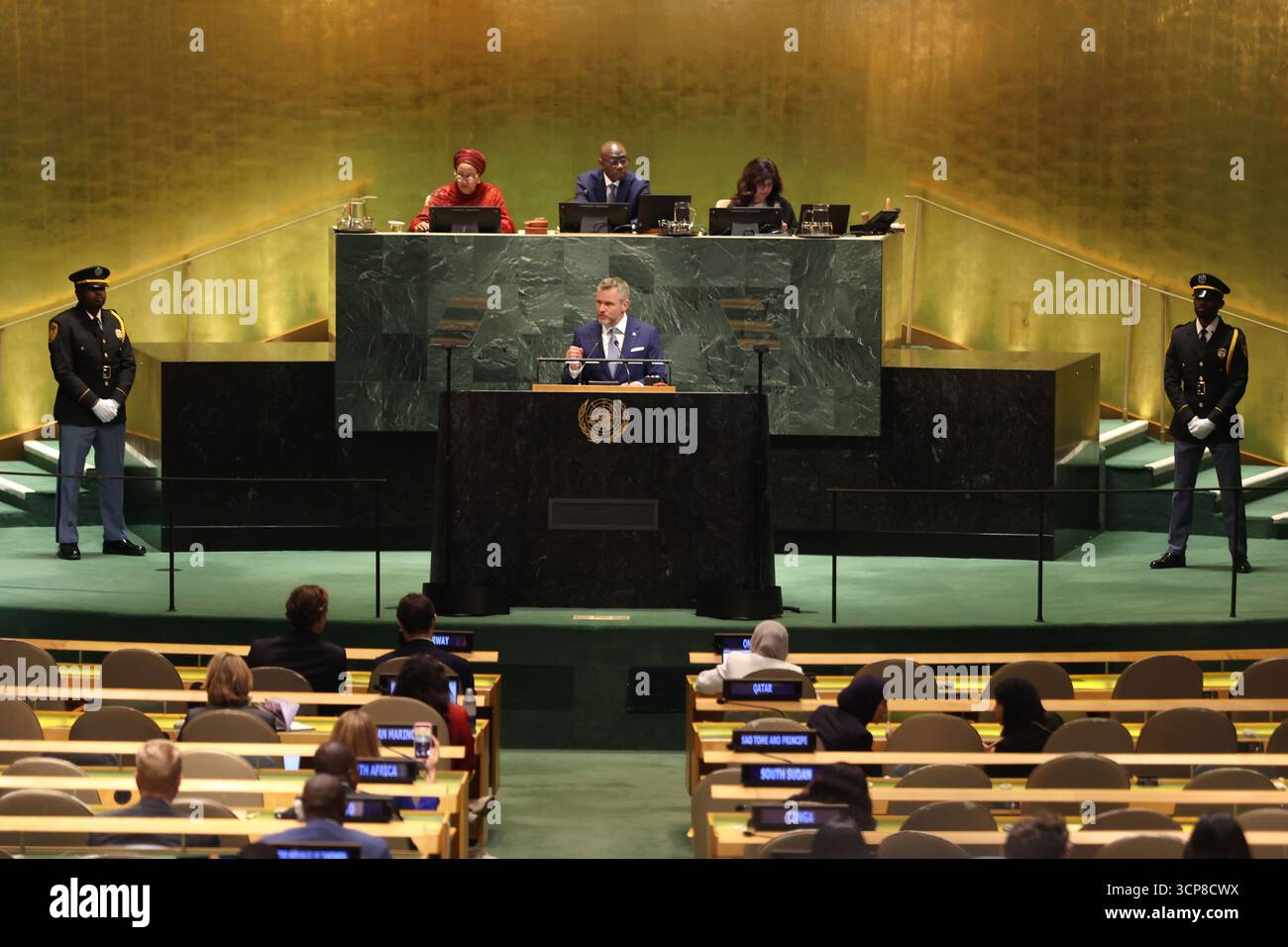 president-of-slovakia-peter-pellegrini-addresses-the-80th-session-of