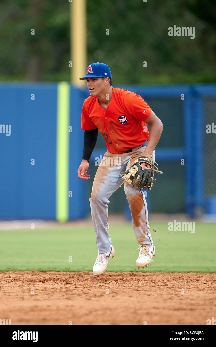 St. Lucie Mets shortstop Mitch Voit (32) during an MiLB Florida State ...
