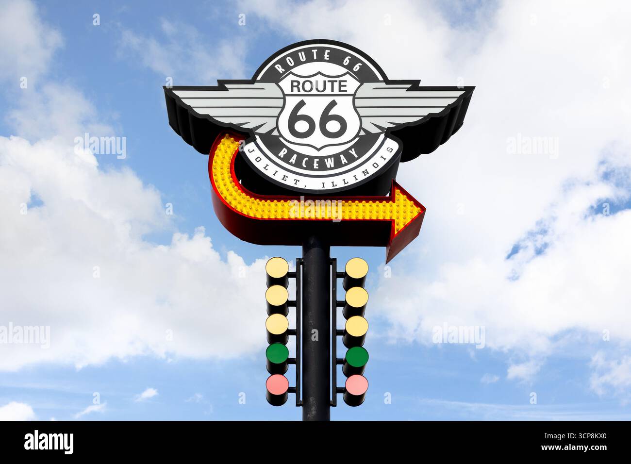 The dirt oval joliet hi-res stock photography and images - Alamy