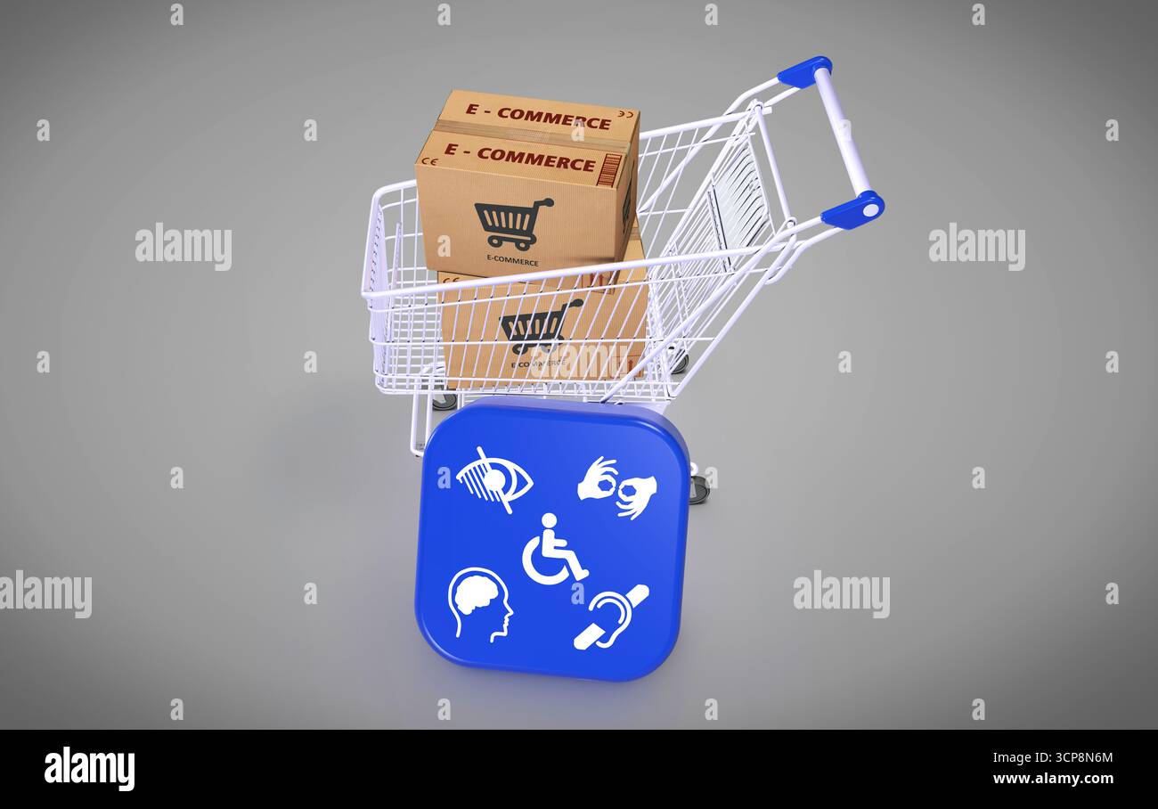 Disabled, Disability Signs, Icons are Visual Presentation Stock Photo ...