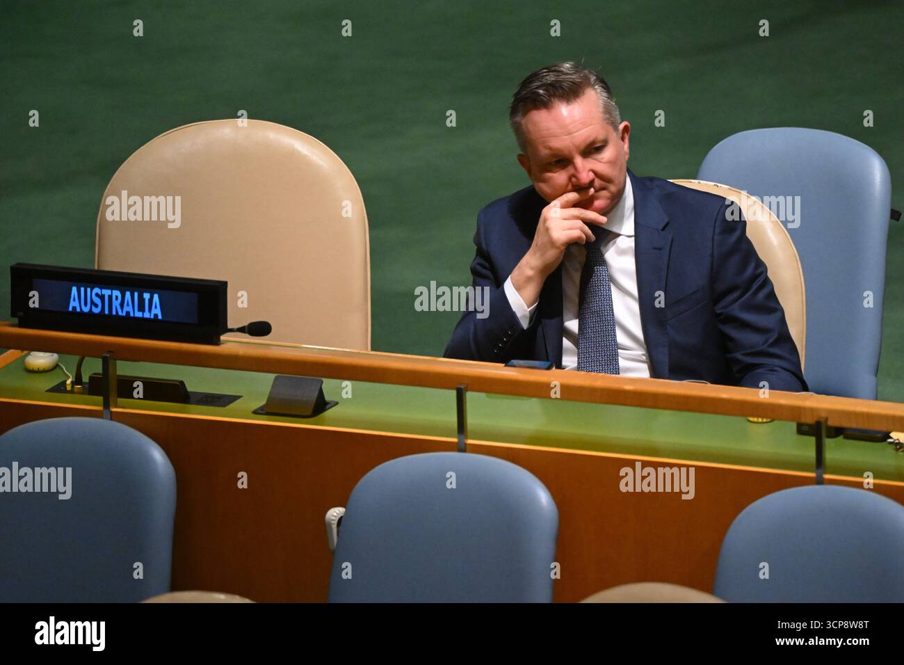 Australian Climate Change Minister Chris Bowen attends ahead of ...
