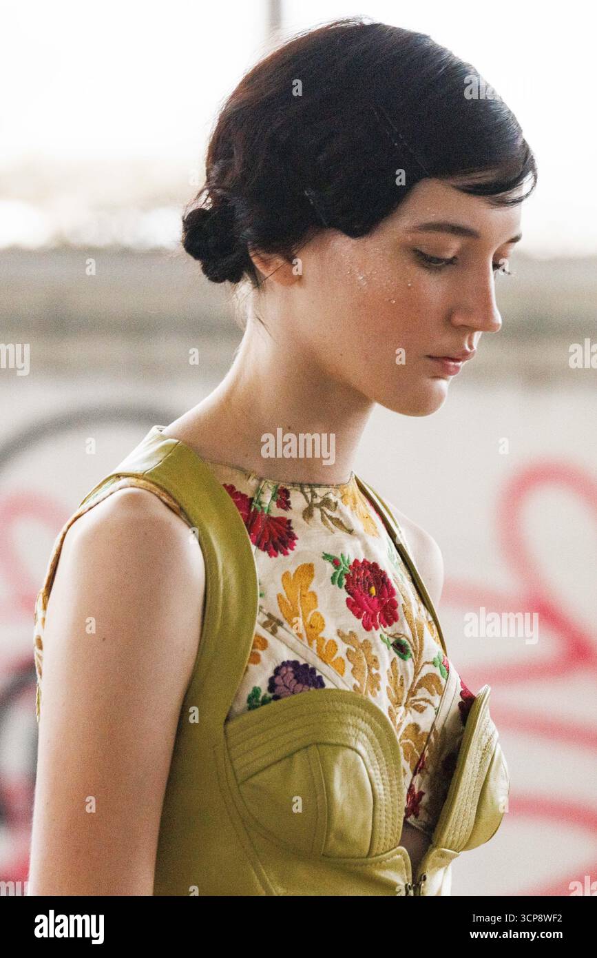 A model walks the runway at the Antonio Marras fashion show during the ...