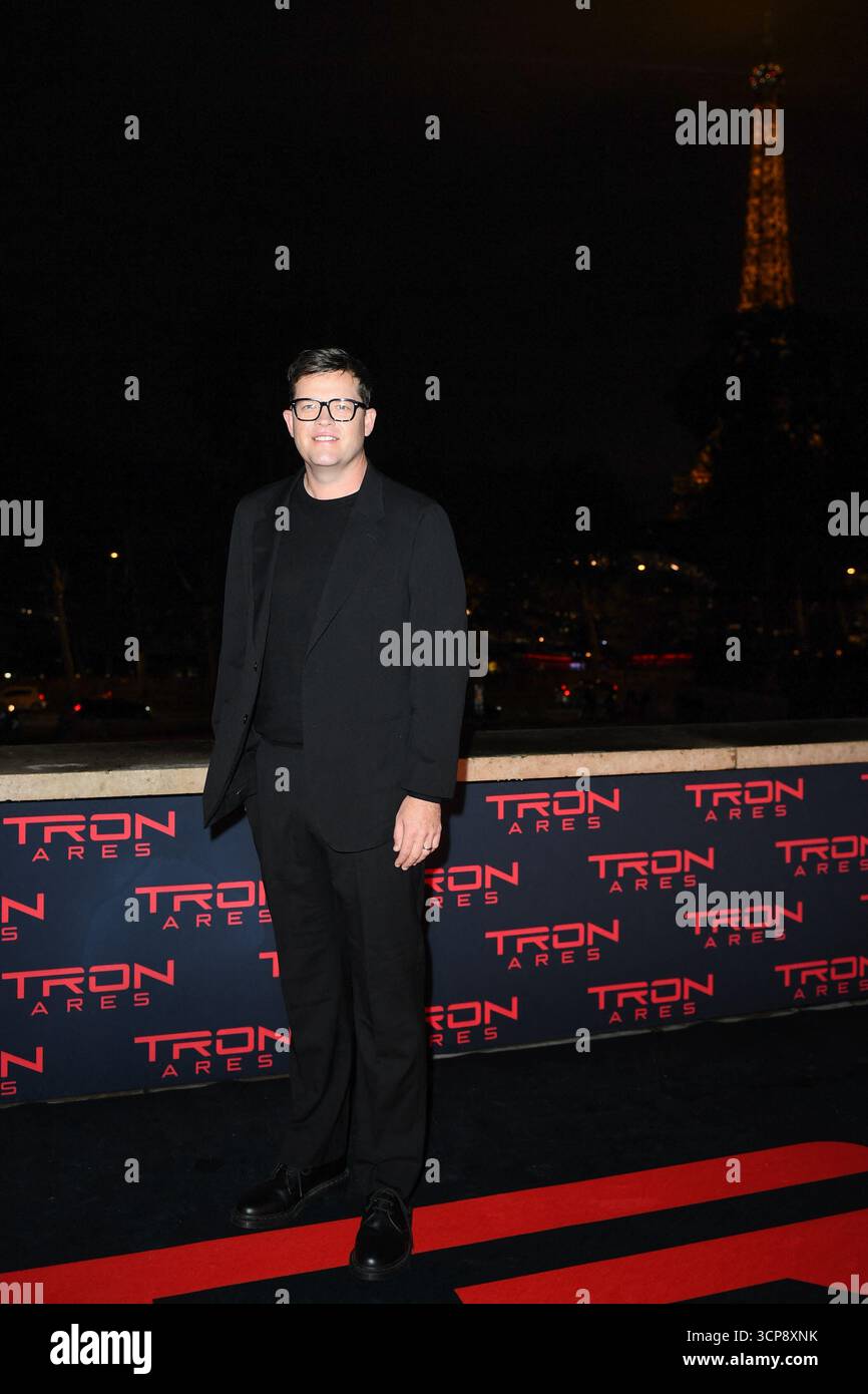 Paris, France. 24th Sep, 2025. Justin Springer attending the Tron ...