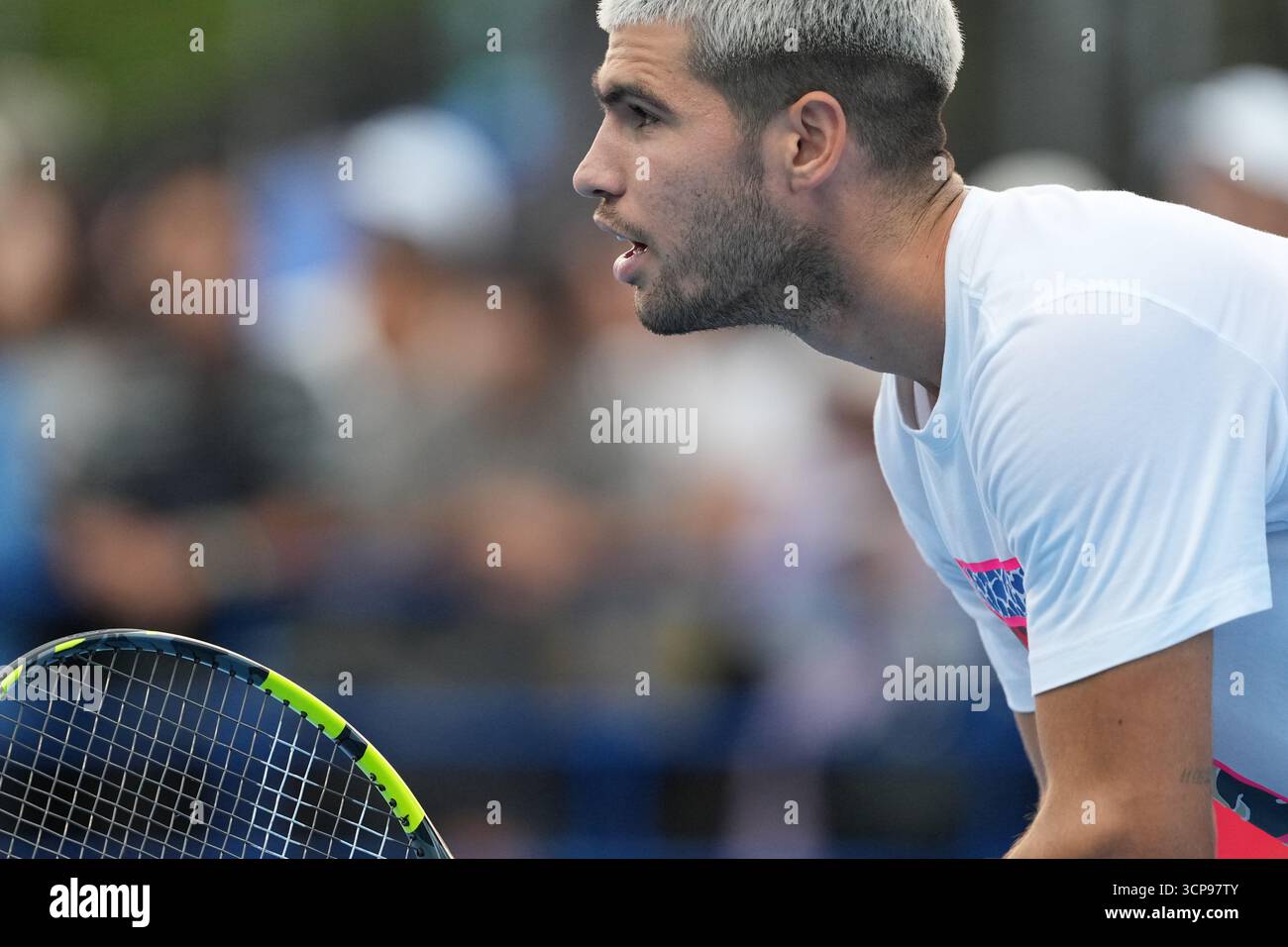 Tokyo, Japan. 24th September, 2025. Carlos Alcaraz and Taylor Fritz ...