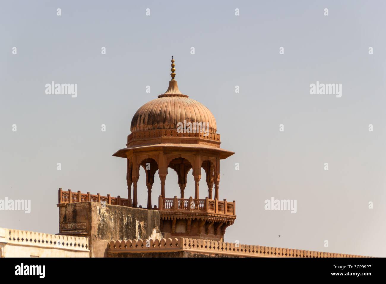 Traditional Terracotta Sandstone Domed Chatri Tower with Finial ...