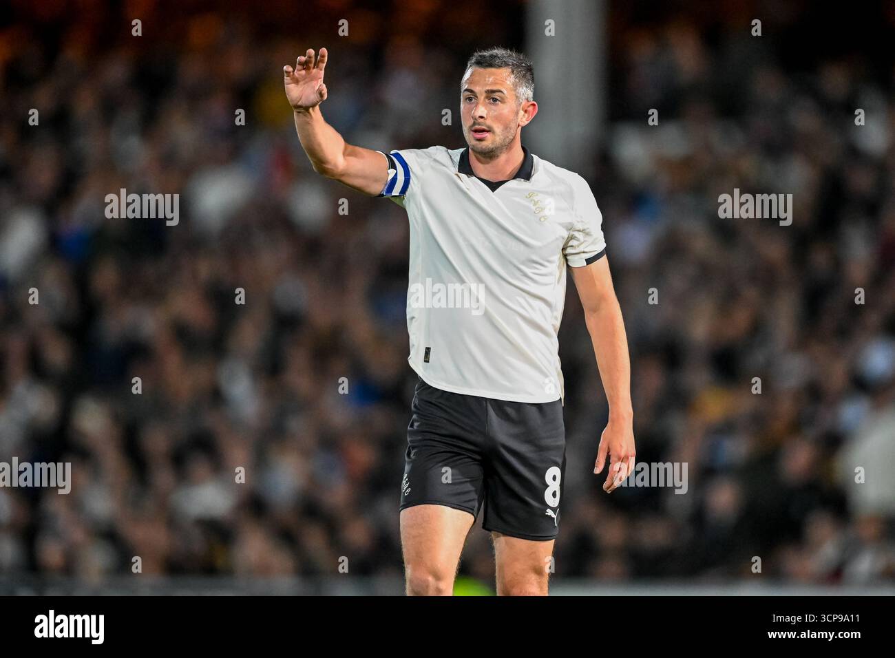 Gerraty Ben Garrity of Port Vale acknowledges another player during the Carabao ...