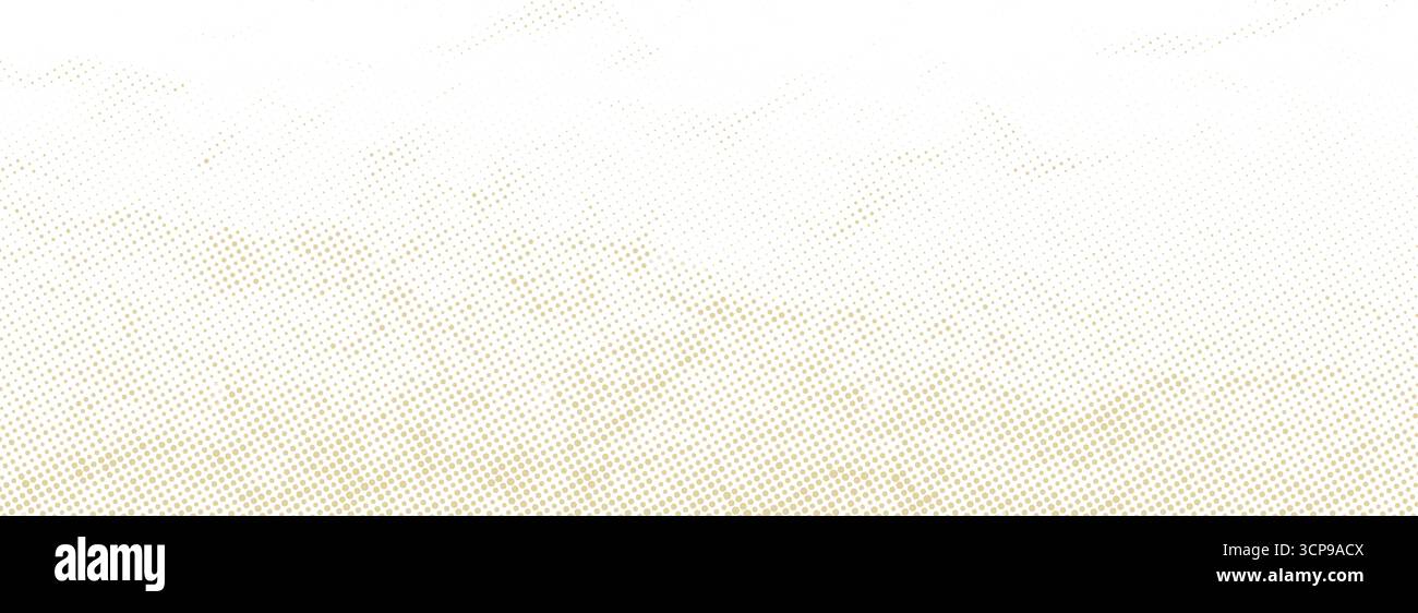 Fresh Look at Dotted Beige Halftone Background Light Cream Pixelated Paper Texture